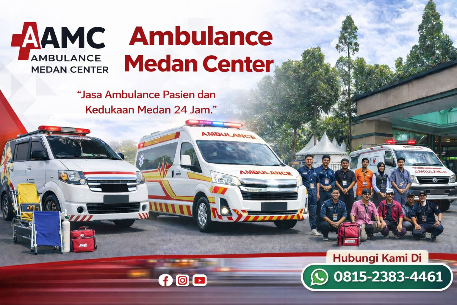Ambulans profesional dan responsif